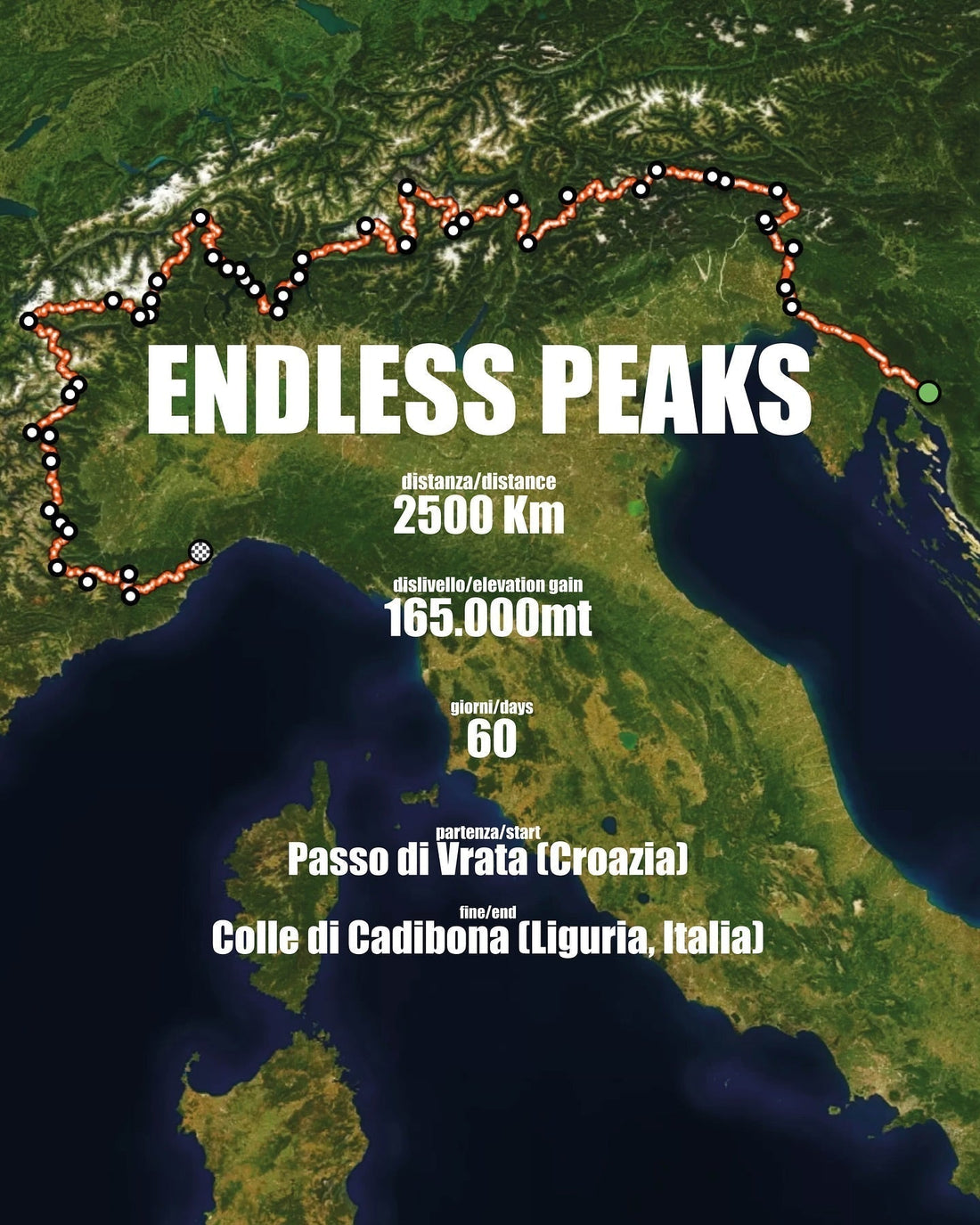 Endless Peaks: correre le Alpi con Francesco Tomè