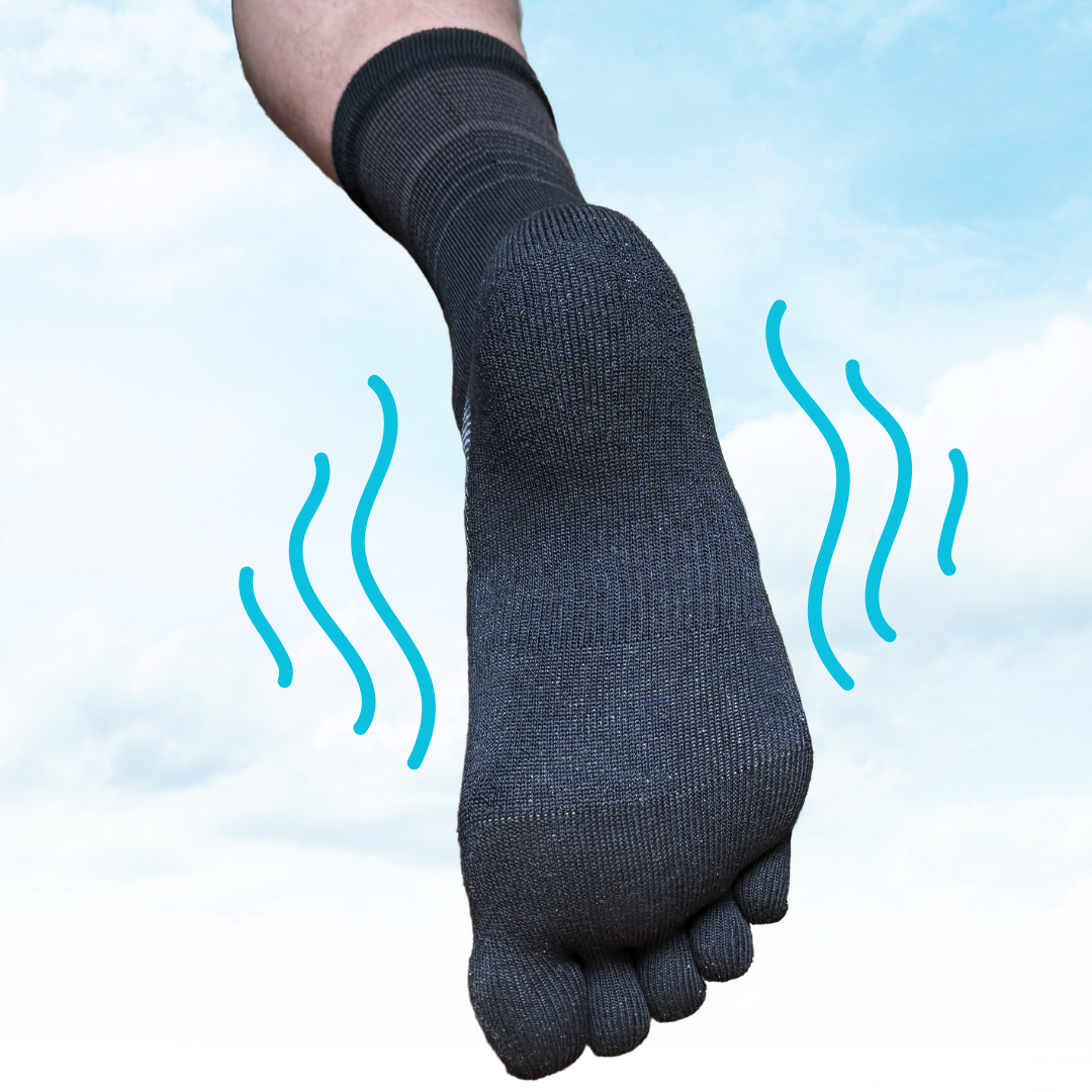 Elite - Calze Compressive Alte 5 Dita