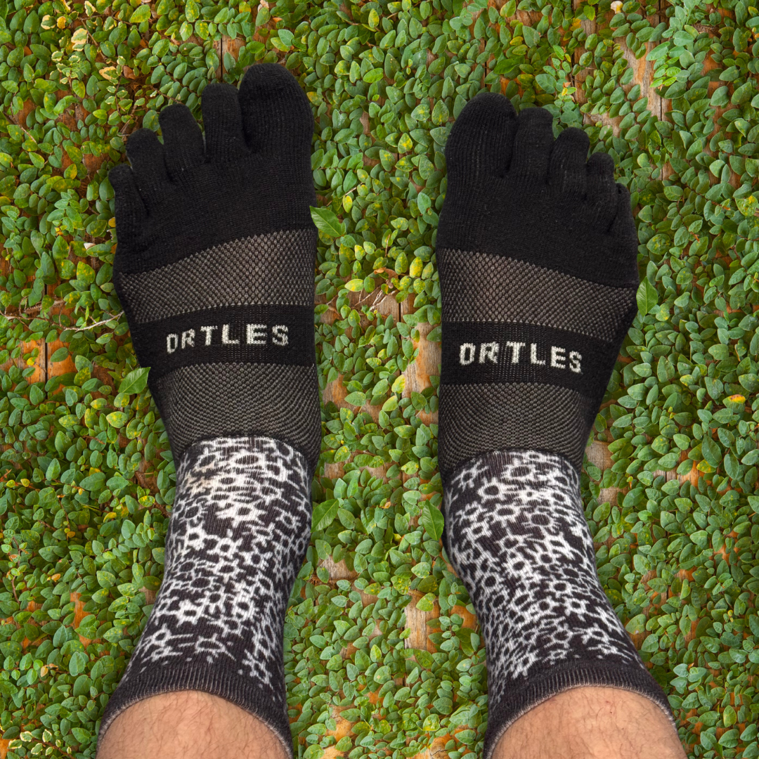 Calzini con dita Ortles Run SUN Black