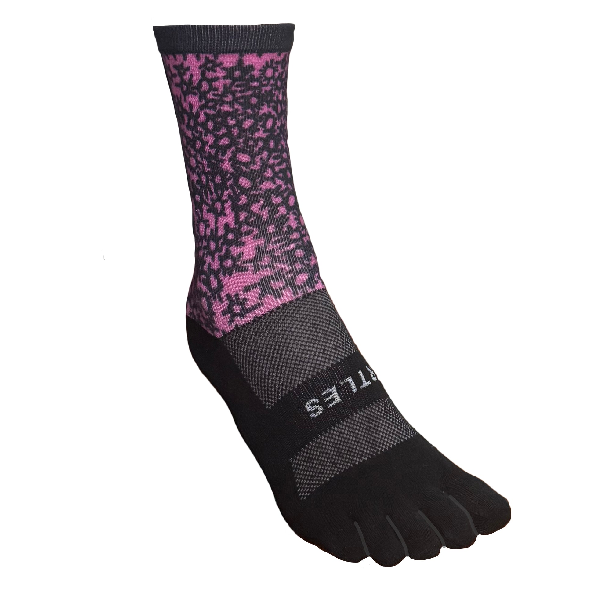 Calzini con dita Ortles Run SUN Pink