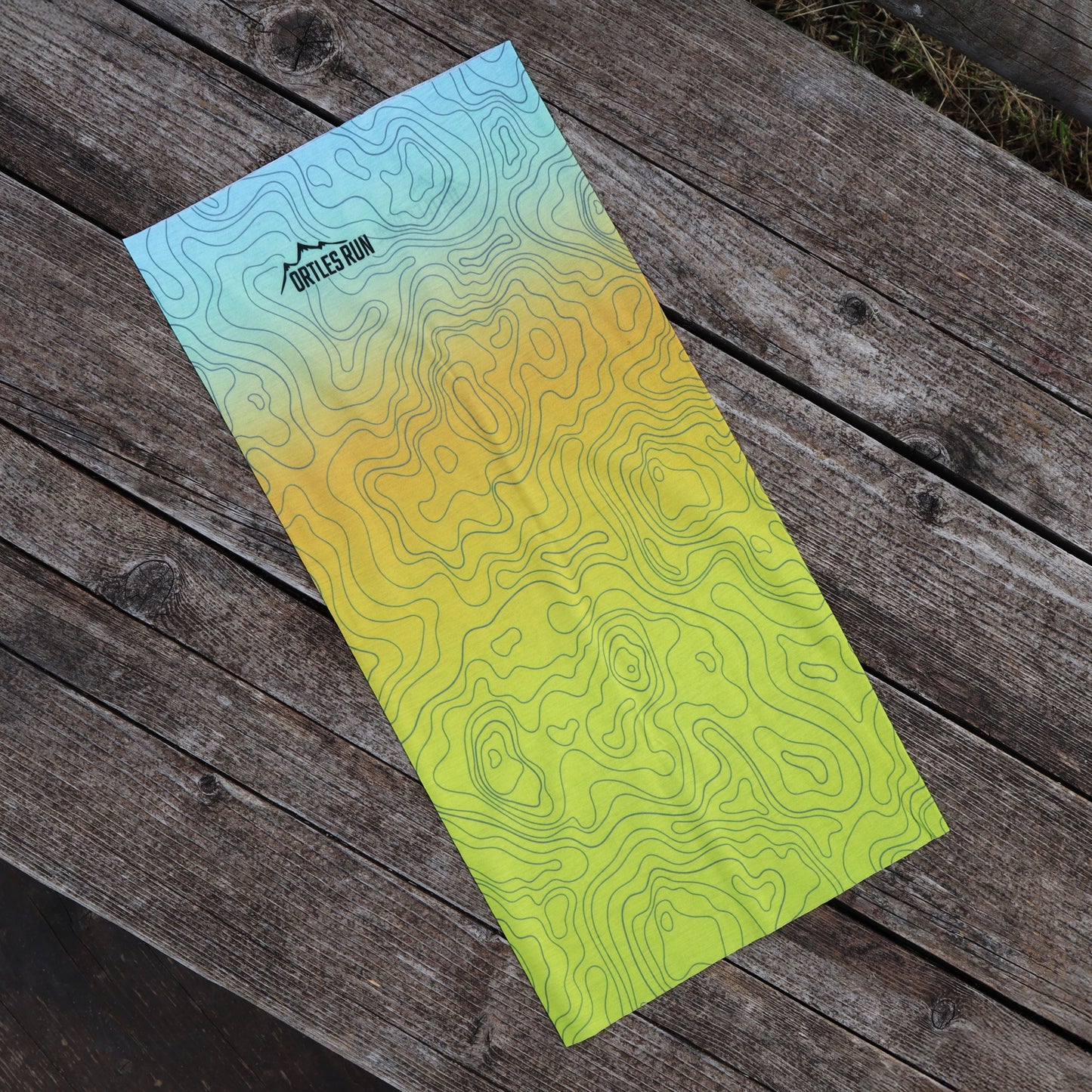 Fascia Topografica Gialla Multiuso Ortles Run