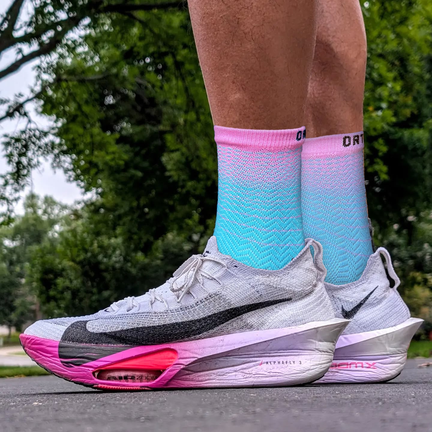 Calzini con dita Ortles Run Breeze