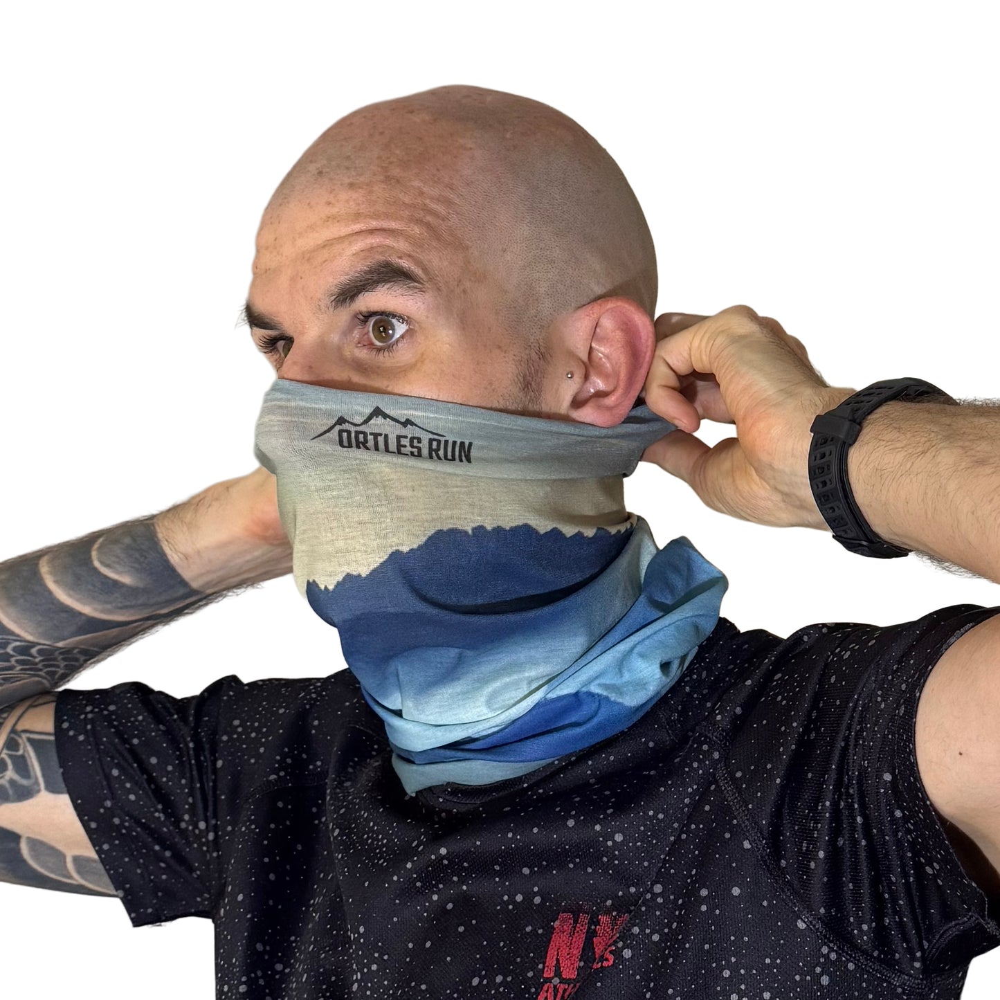 Fascia Dawn Azzurra Multiuso Ortles Run