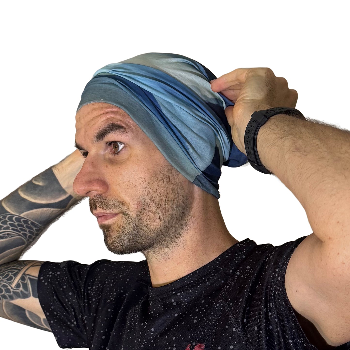 Fascia Dawn Azzurra Multiuso Ortles Run