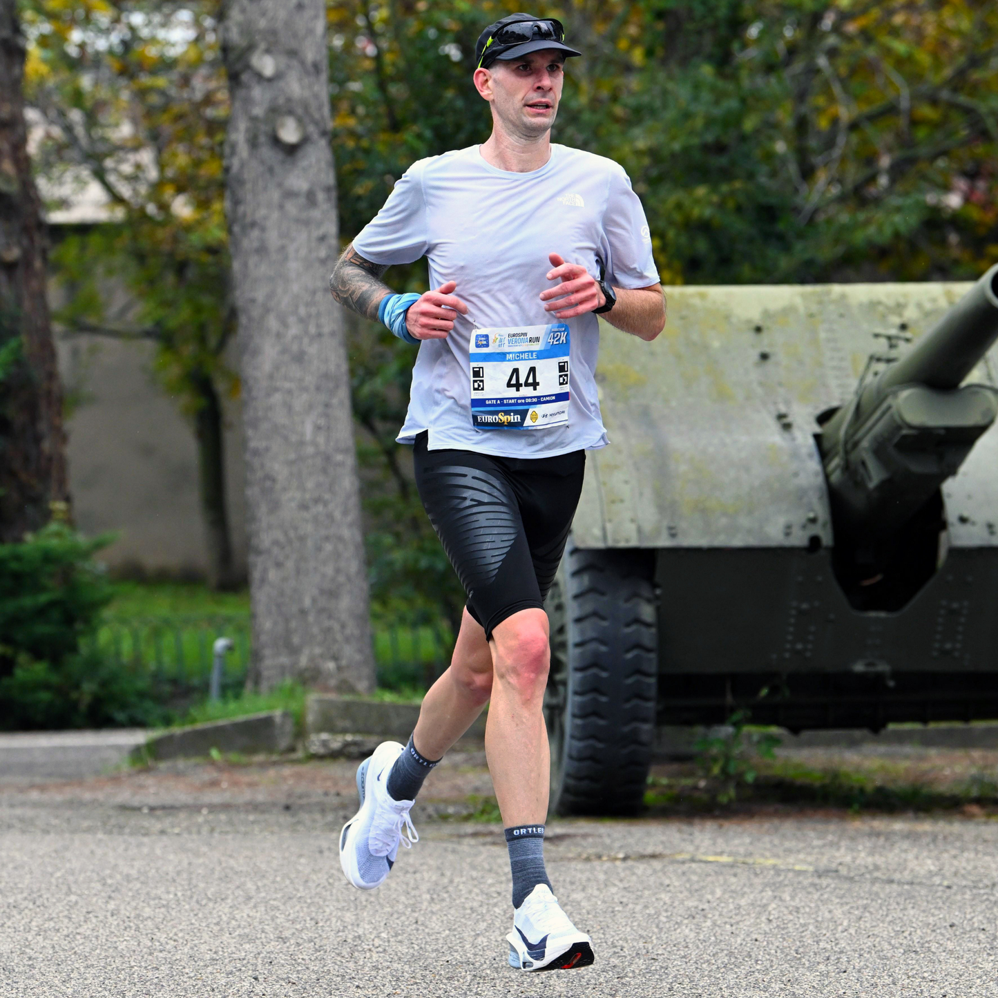 Elite Grigio - Calze Compressive Alte 5 Dita