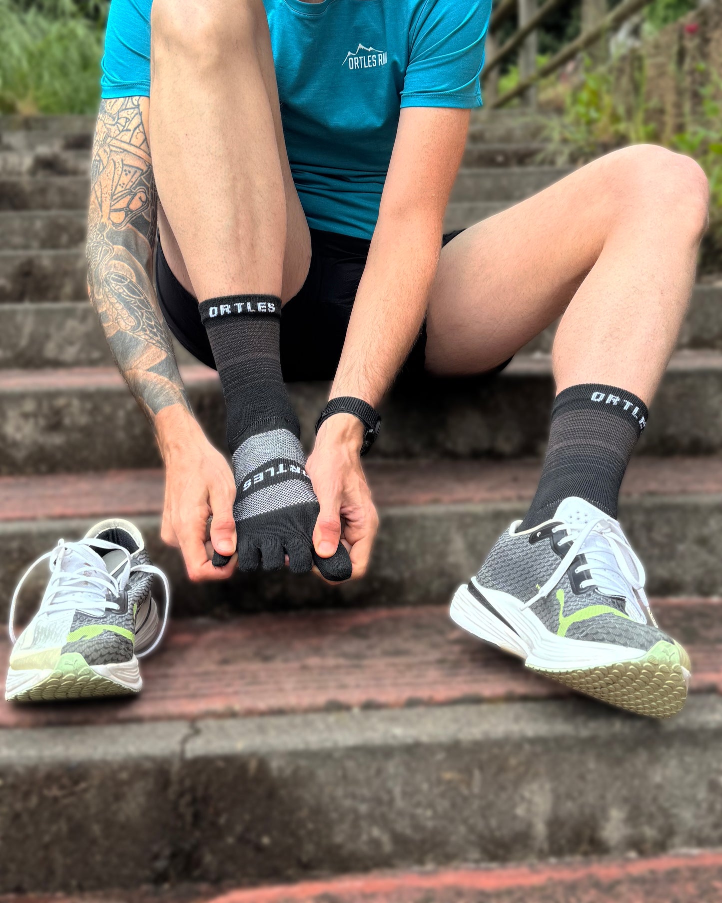 Elite - Calze Compressive Alte 5 Dita