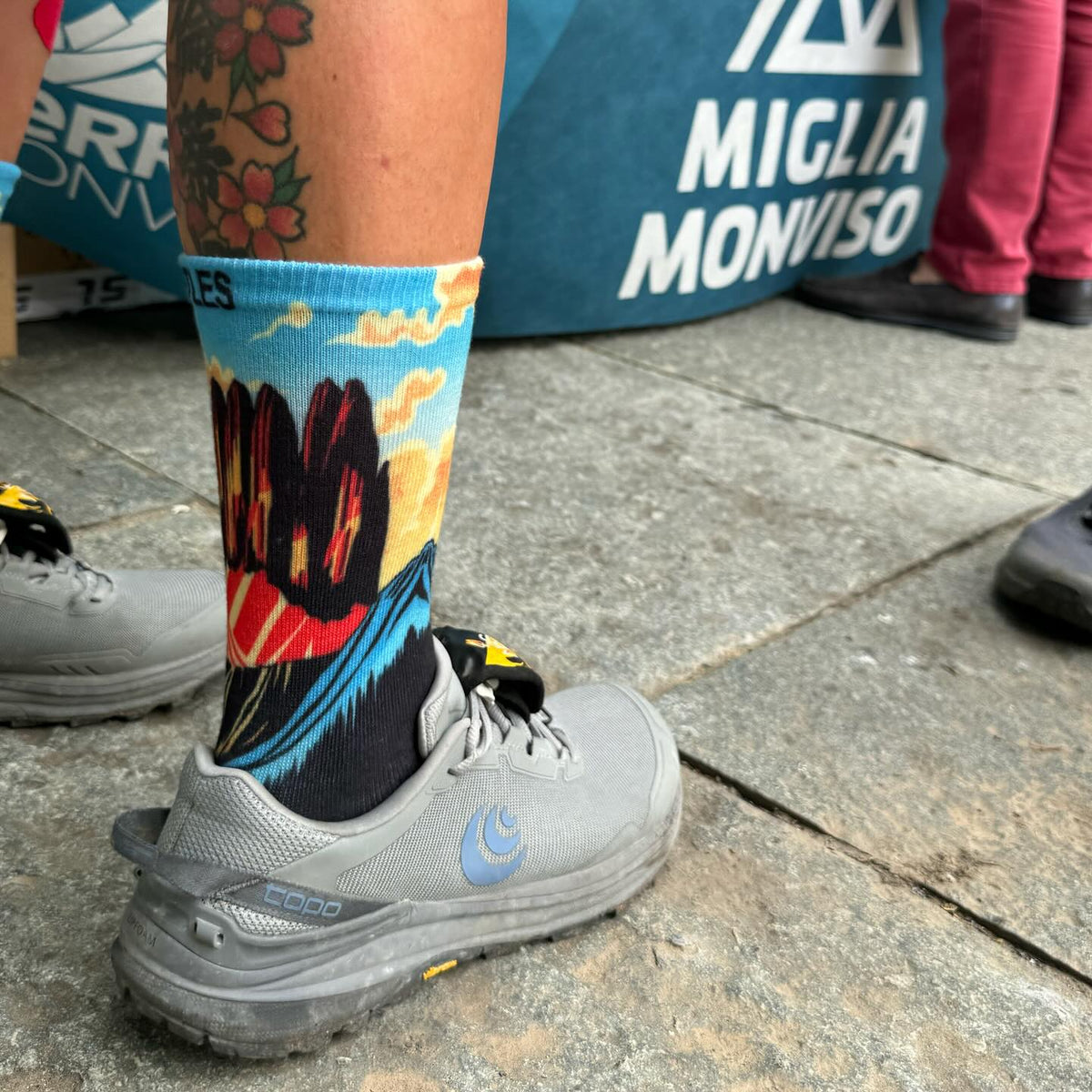 Calzini con dita edizione speciale Lavaredo