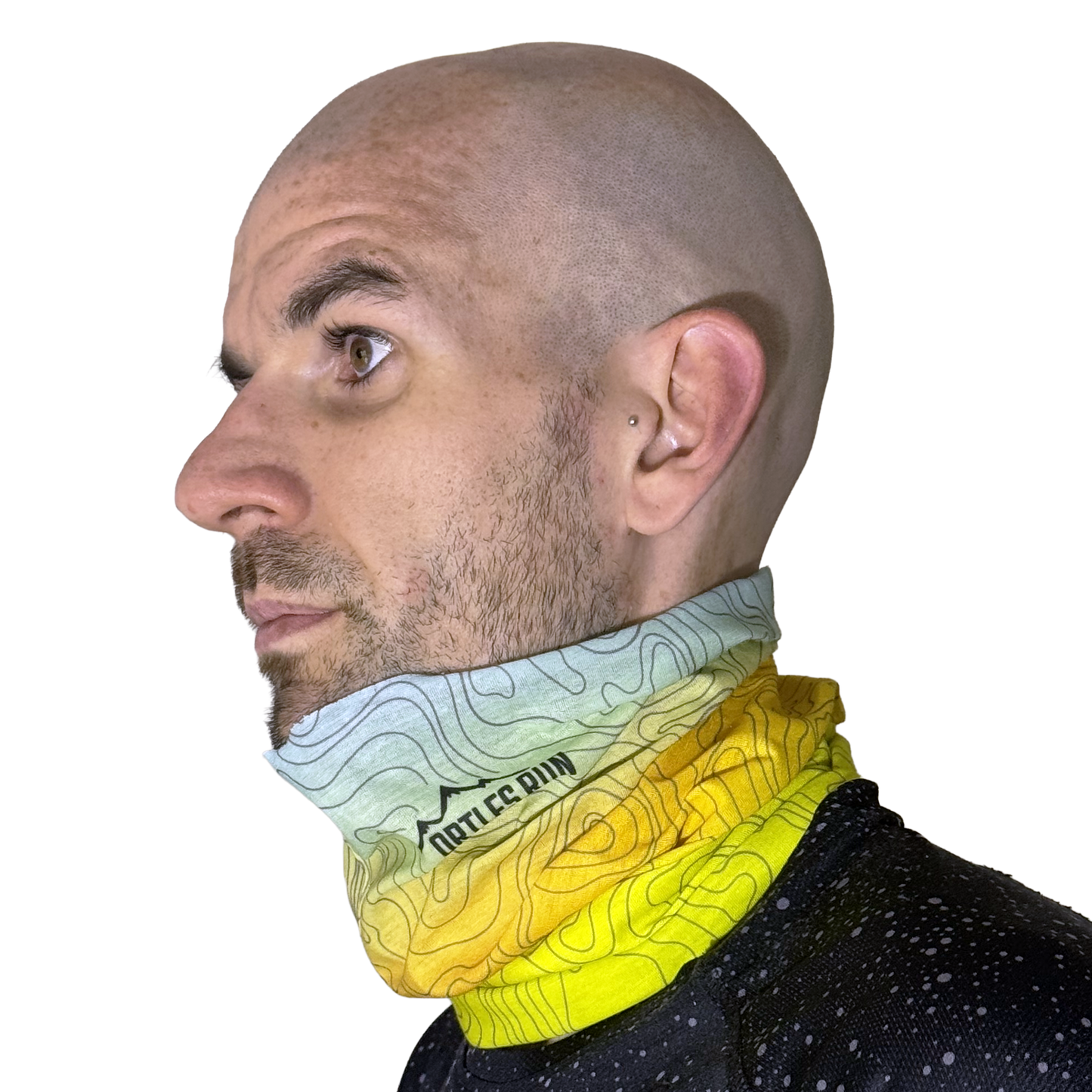 Fascia Topografica Gialla Multiuso Ortles Run