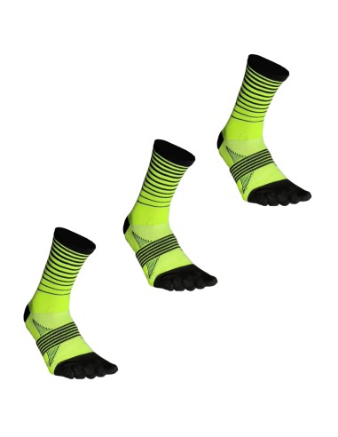 KIT 3 Ortles Stripes - 5 Finger Socks - V1