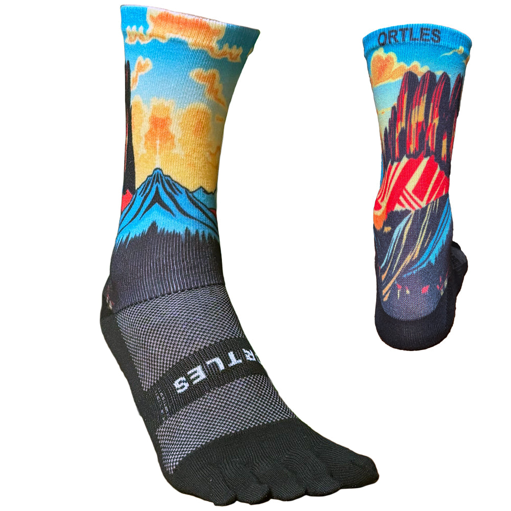 KIT 3 Lavaredo - High Cut Five Finger Socks - V2