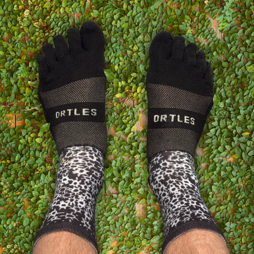 Calzini con dita Ortles Run SUN Black