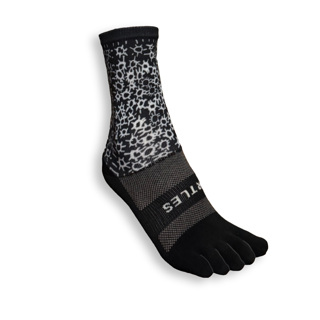 Calzini con dita Ortles Run SUN Black