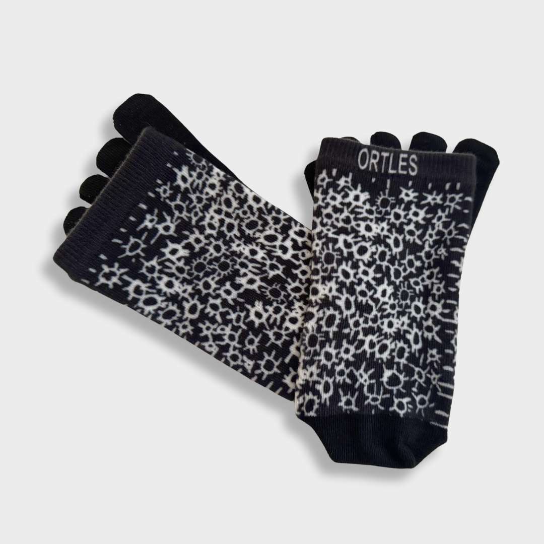 Calzini con dita Ortles Run SUN Black