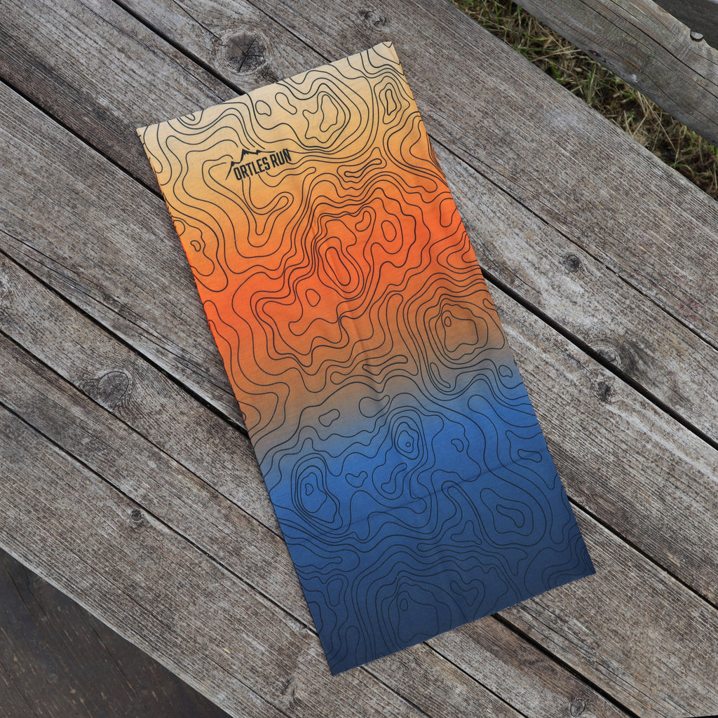 Fascia Topografica Arancione Multiuso Ortles Run