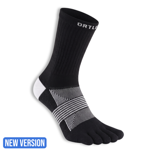 Ortles Basic 2 Black - Calze Alte 5 Dita