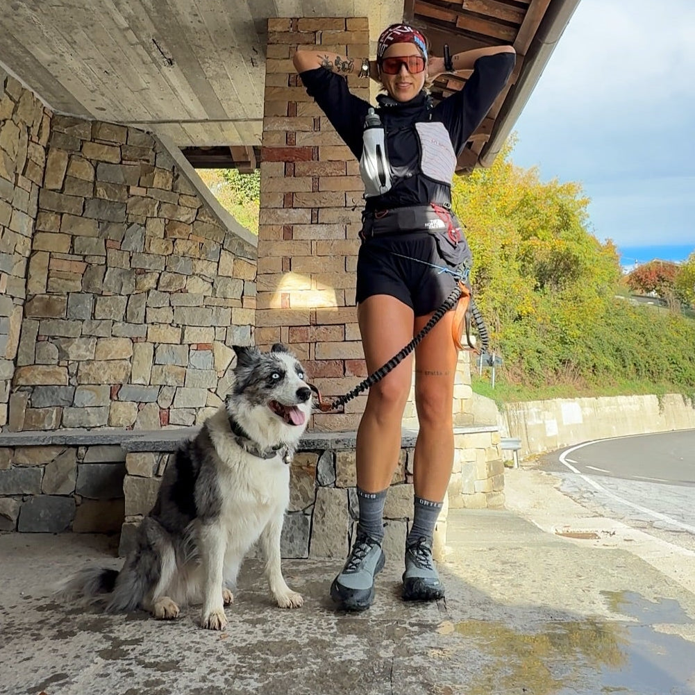 Elite Grigio - Calze Compressive Alte 5 Dita