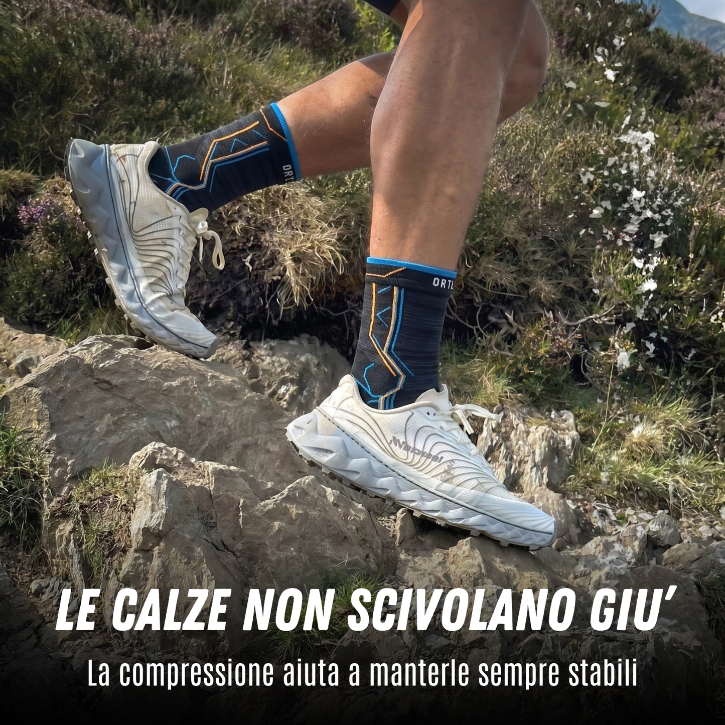 Dry Max - Calze 5 Dita Compressive in Coolmax