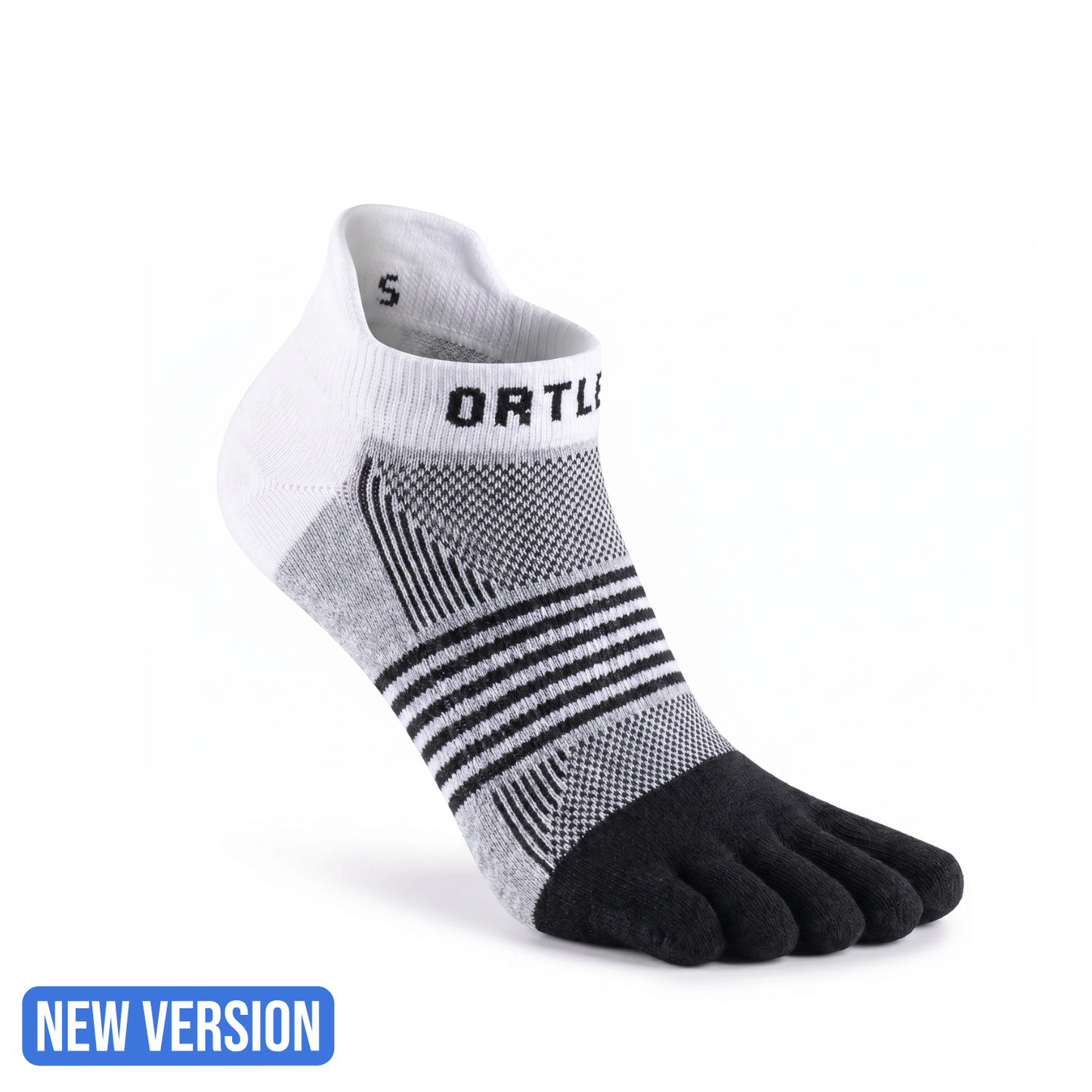 Core 2 White - Calze Basse 5 Dita