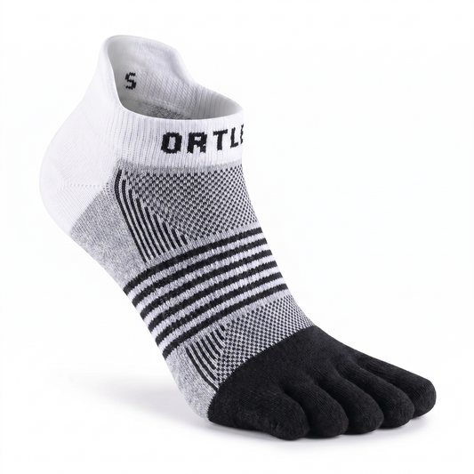 Core 2 White - Five-Toe Low-Cut Socks