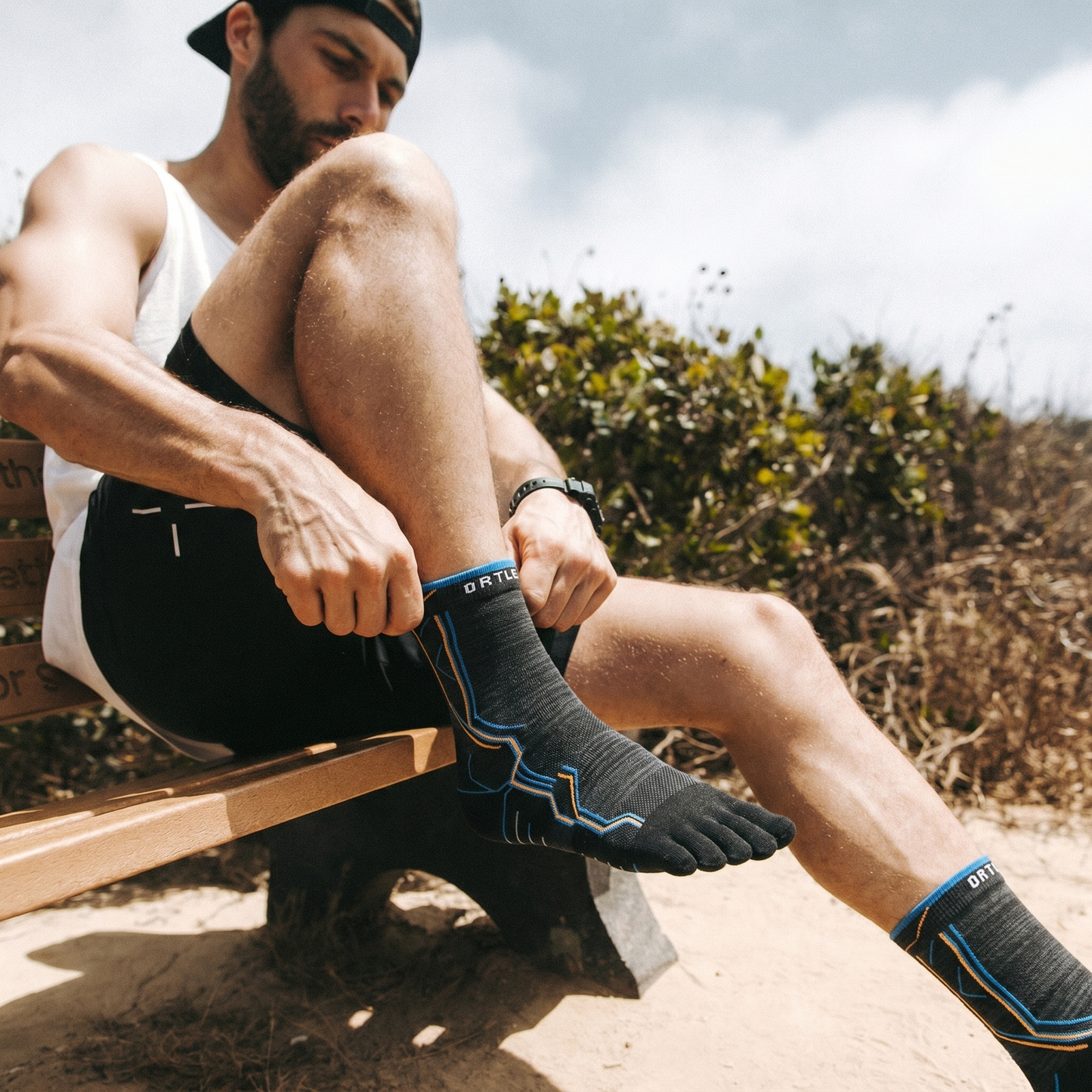 Dry Max - Calze 5 Dita Compressive in Coolmax