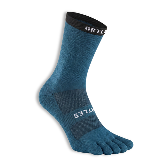 Elite Grey – High Compression Five-Toe Socks