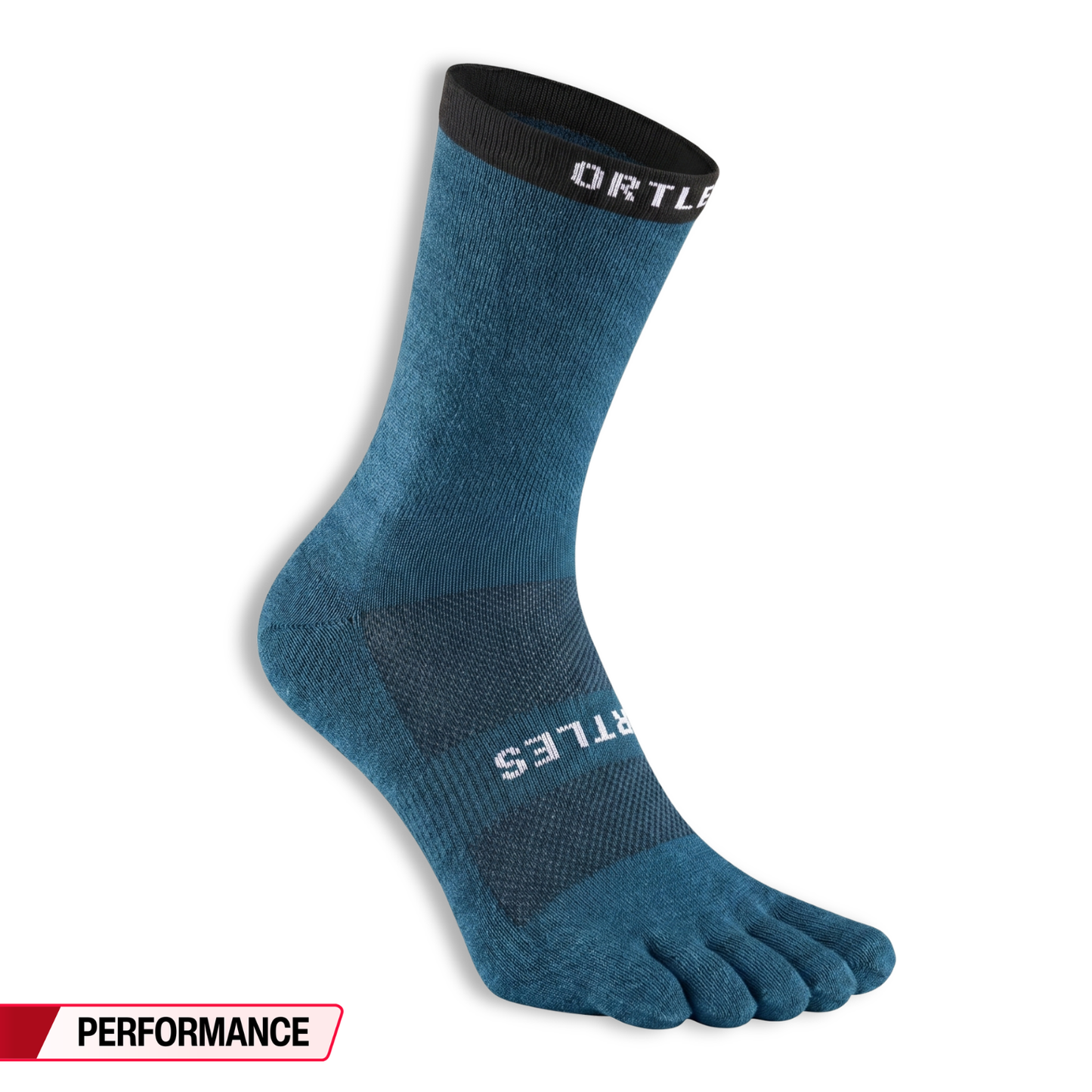 Elite – Chaussettes hautes de compression à 5 doigts