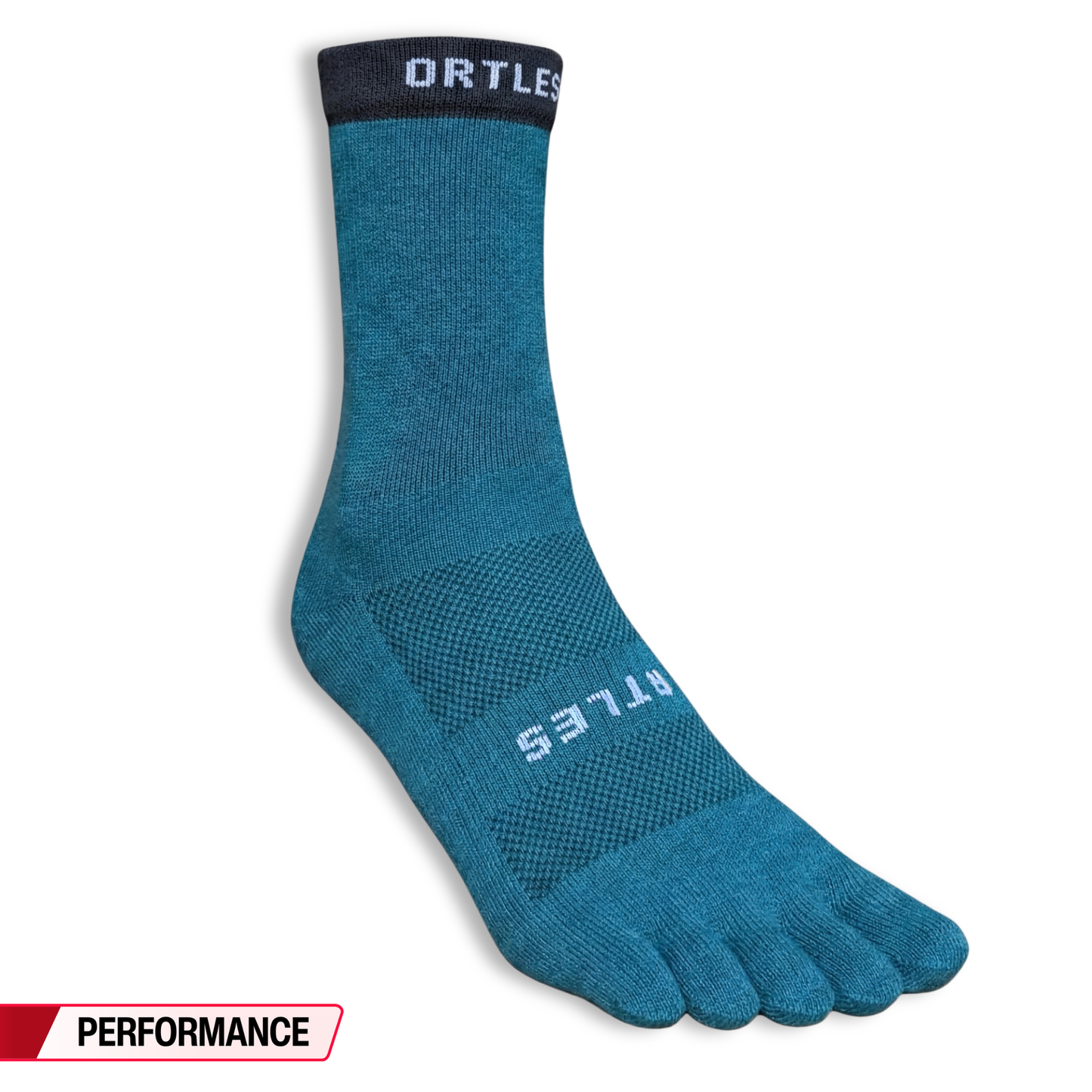 Elite – Chaussettes hautes de compression à 5 doigts