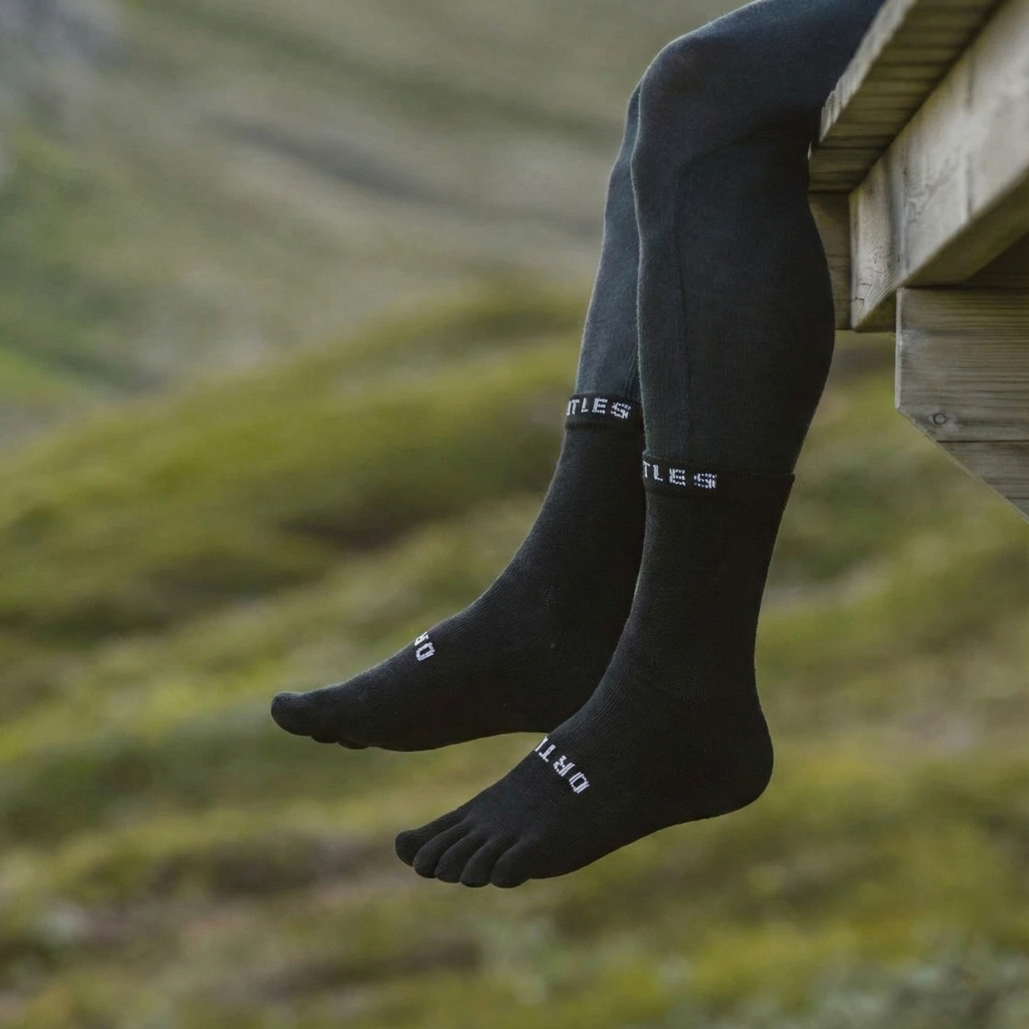 Ortles Thermo Black - Calze Alte 5 Dita